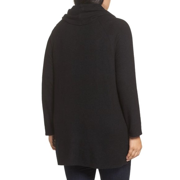 GIBSONLOOK Gibson Convertible Neckline Cozy Tunic - NWT Black - Size XS - Picture 3 of 6